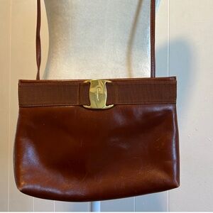 Vintage Salvatore Ferragamo leather bag